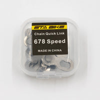 Thumbnail for 5 Pairs Missing Links Joining Spare Links 6 7 8 9 10 11 Speed fit KMC Shimano Air Bike UK - Air Bike