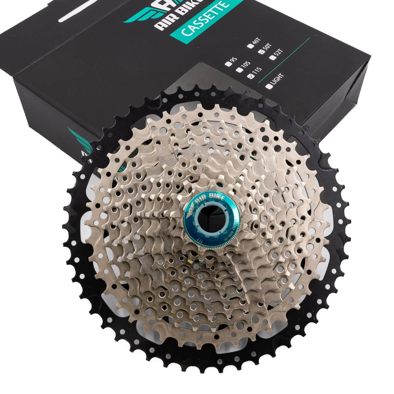 10 Speed Cassette 11 - 50T Shimano Compatible CLEARANCE - Air BikeBicycle Cassettes & Freewheels