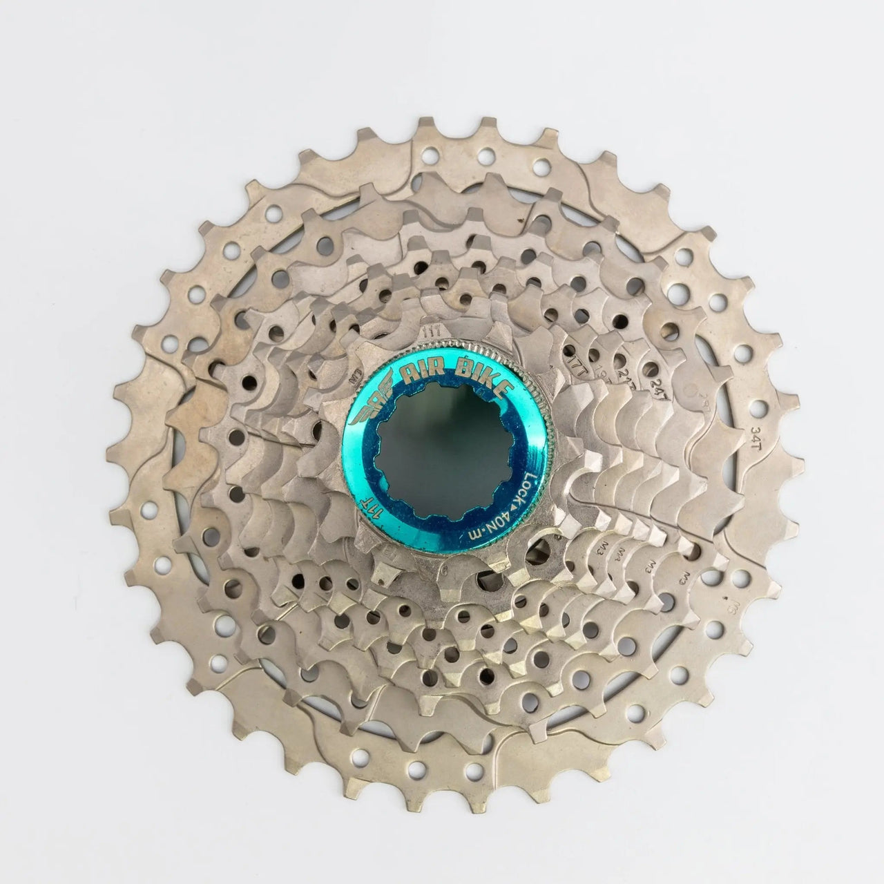 9 Speed 11 - 34T Cassette Mountain/Bike MTB & Road fits Shimano/Sram AirBike UK CLEARANCE - Air BikeBicycle Cassettes & Freewheels