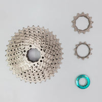 Thumbnail for 9 Speed 11 - 36T Cassette Mountain/Bike MTB & Road fits Shimano/Sram AirBike UK CLEARANCE - Air BikeBicycle Cassettes & Freewheels