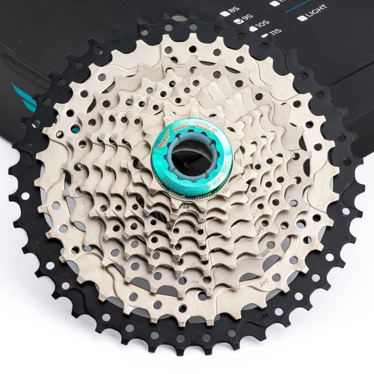 9 Speed 11 - 40T Cassette Mountain/Bike MTB fits Shimano/Sram AirBike UK CLEARANCE - Air BikeBicycle Cassettes & Freewheels