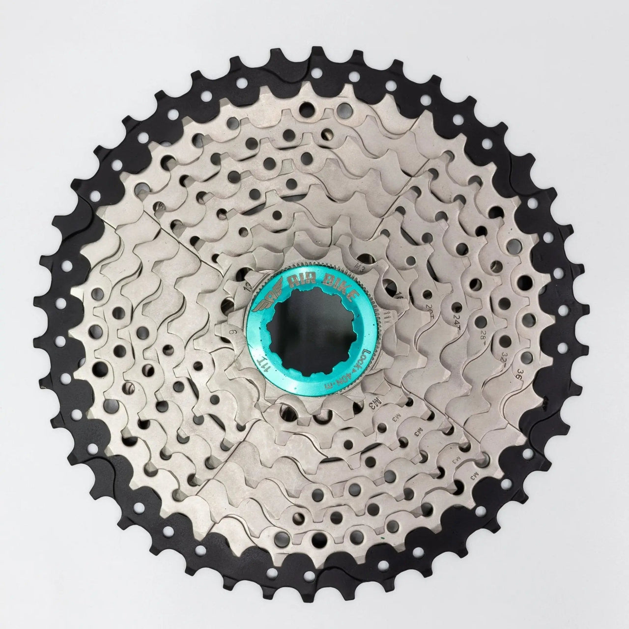 9 Speed 11 - 42T Cassette Mountain/Bike MTB fits Shimano/Sram AirBike UK CLEARANCE - Air BikeBicycle Cassettes & Freewheels