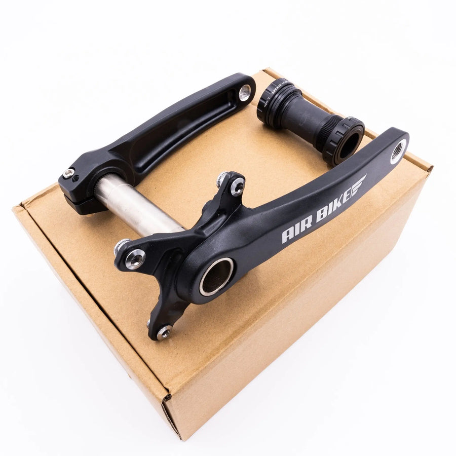 170/175mm Crankset Crank Arm MTB Mountain Bike 104BCD Chainset + Bottom Bracket - Air Bike