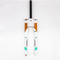 Thumbnail for 26 Inch Air Fork XC32A 120mm Travel & Rebound Quick Release - White - Air BikeSuspension Fork