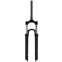 Thumbnail for 26 Inch Tapered Suspension Fork Black Air Bike XC28 120mm Travel & Lockout Mountain Bike Quick Release Fork - Air BikeSuspension Fork
