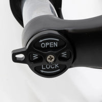 Thumbnail for 26 Suspension Fork Black 100mm Travel Air Bike Mountain Bike MTB 26 Lockout & Quick Release - Air BikeSuspension Fork