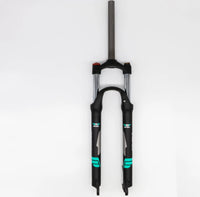 Thumbnail for 27.5 Inch Tapered Suspension Fork Black Air Bike XC28 100mm Travel & Lockout Mountain Bike Quick Release Fork - Air BikeSuspension Fork