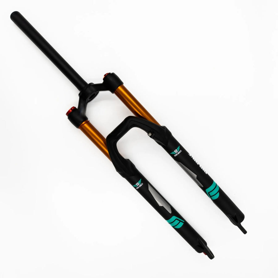 29 Inch Air Fork XC32A 140mm Travel & Rebound - Straight Steerer Black - Air BikeSuspension Fork