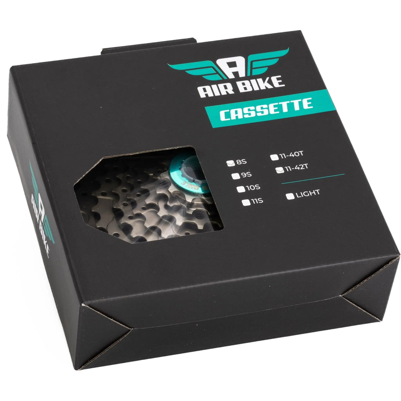 8 Speed 11-42T Cassette MTB fits Shimano & Sram - Air Bike - Air BikeBicycle Cassettes & Freewheels