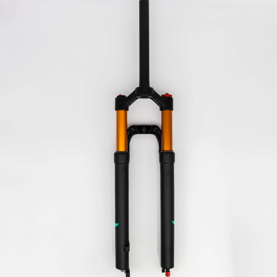 29 Inch Air Fork XC32A 120mm Travel & Rebound - Straight Steerer Black - Air BikeSuspension Fork
