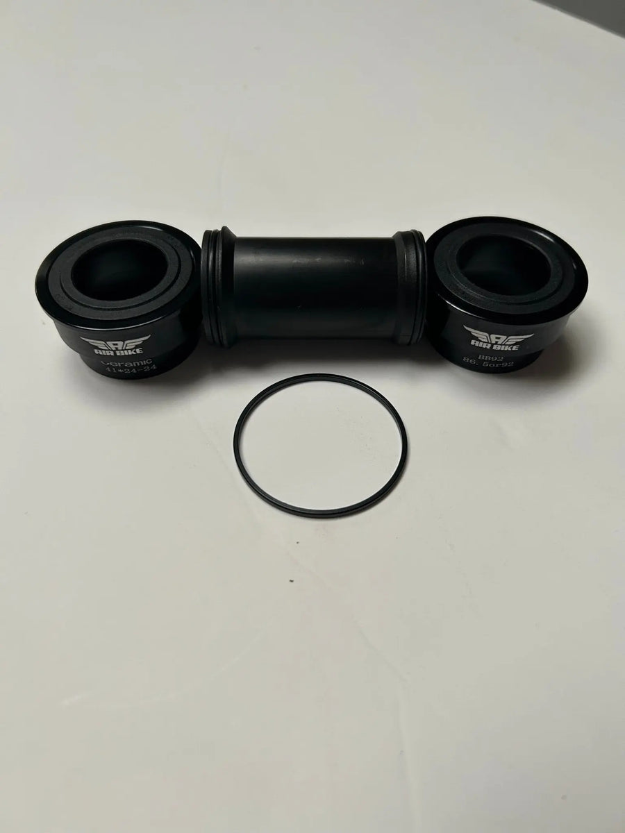 AIR BIKE Ceramic BB86/92 BOTTOM BRACKET Press Fit Shimano Hollowtech 24mm CRANK - Air BikeBicycle Bottom Brackets