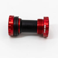 Thumbnail for Bottom Bracket Threaded BSA 68-73mm for Shimano Hollowtech II BB52 24mm Crank Red - Air BikeBicycle Bottom Brackets