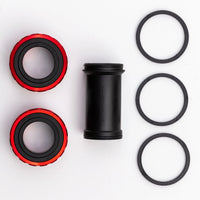 Thumbnail for Bottom Bracket Threaded BSA 68-73mm for Shimano Hollowtech II BB52 24mm Crank Red - Air BikeBicycle Bottom Brackets