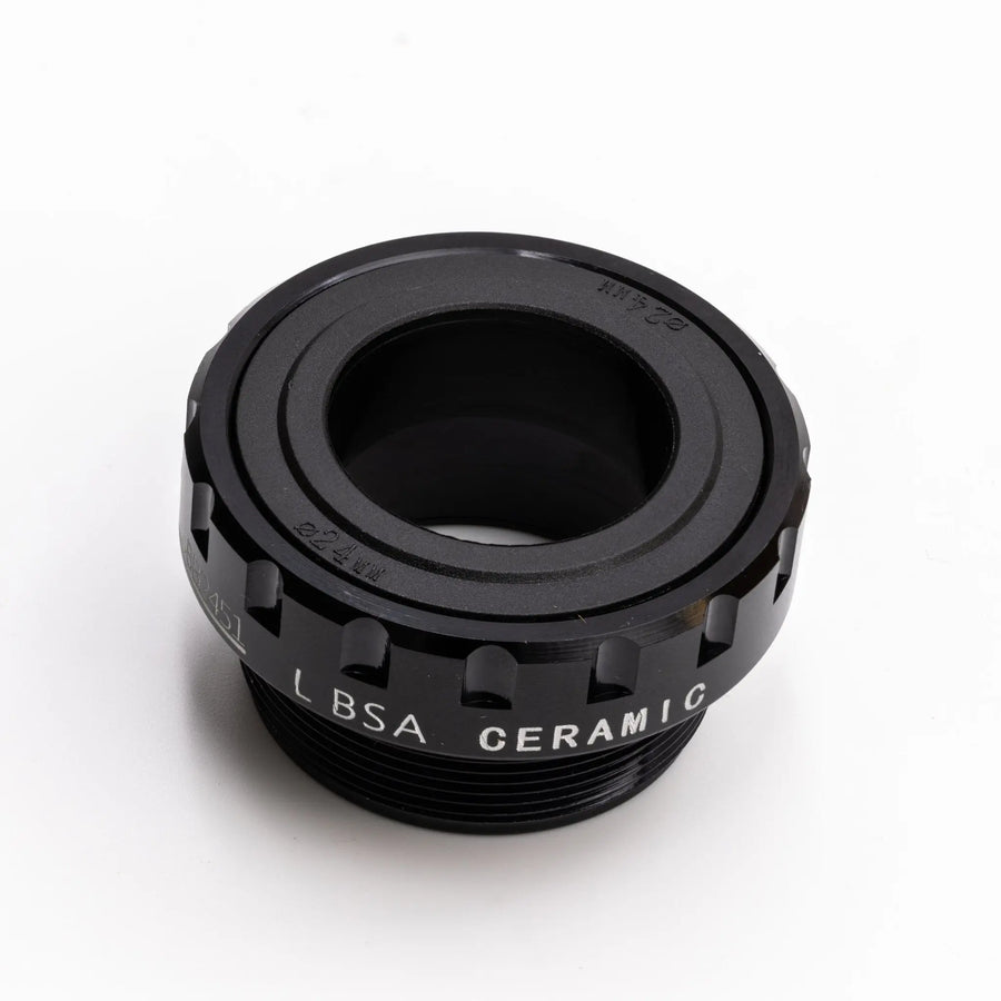 Ceramic BB52 Bottom Bracket Threaded BSA 68-73mm for Shimano Hollowtech II 24mm Crank Black - Air BikeBicycle Bottom Brackets