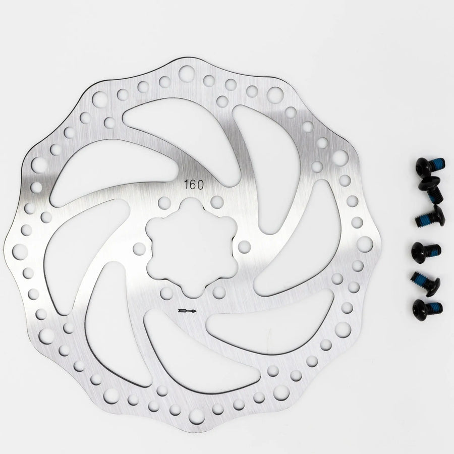 Disc Brake Rotor PRO Style 160mm Mountain Bike/MTB Brake Rotor - Air BikeBicycle Brake Rotors