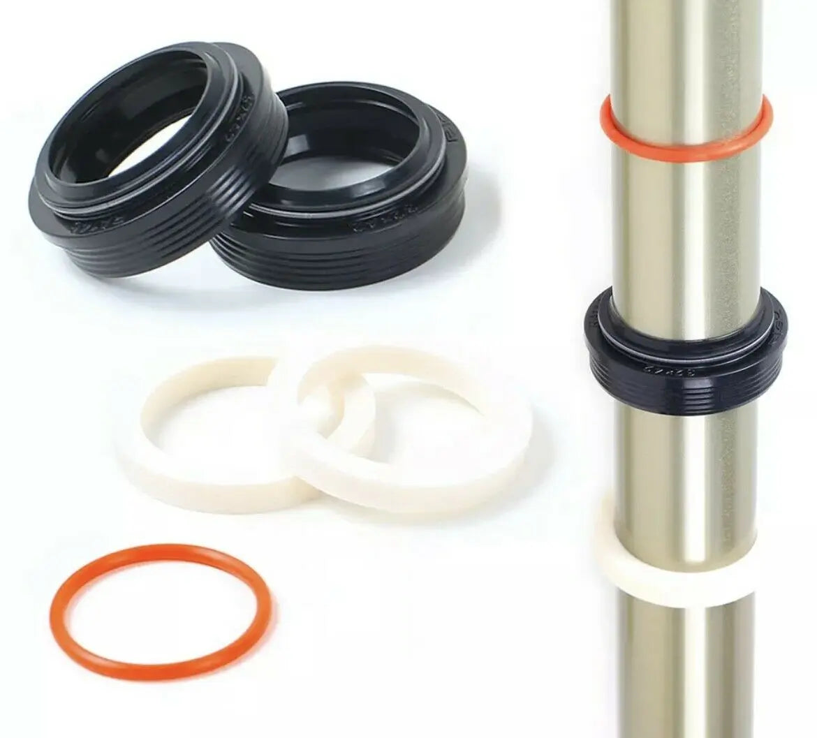 Fork Dust Seal Kit Maintenance Kit 32/34/36mm Bicycle Cycling MTB Bike RISK - Air Bike