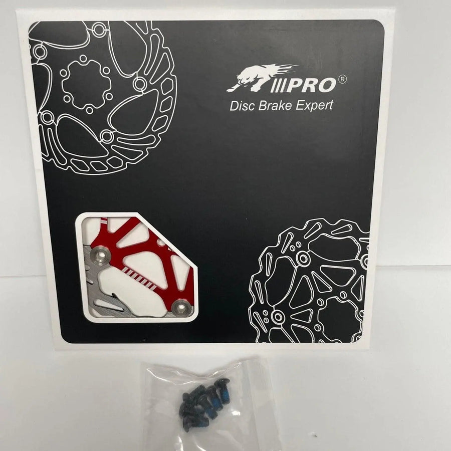 IIIPRO Floating Disc Brake Rotor 180mm Red & 6 Bolts MTB Bike Rotor Bicycle Part - AR01 - Air Bike
