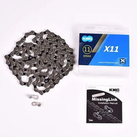 Thumbnail for KMC 11 Speed Chain 116 links Nickle Plated MTB/Road Bike - Air BikeCHAIN